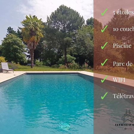 Magnifique Villa 5 Etoiles Avec Piscine Privee Parc 2 Ha La Chaize-le-Vicomte Bagian luar foto