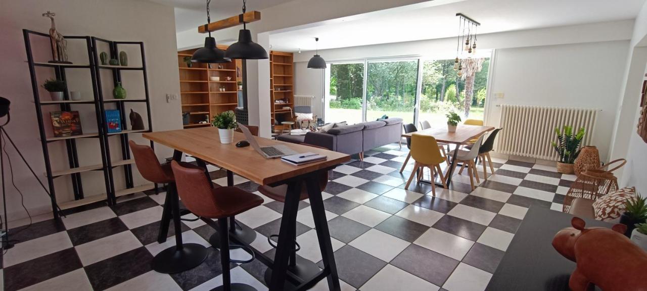 Magnifique Villa 5 Etoiles Avec Piscine Privee Parc 2 Ha La Chaize-le-Vicomte Bagian luar foto