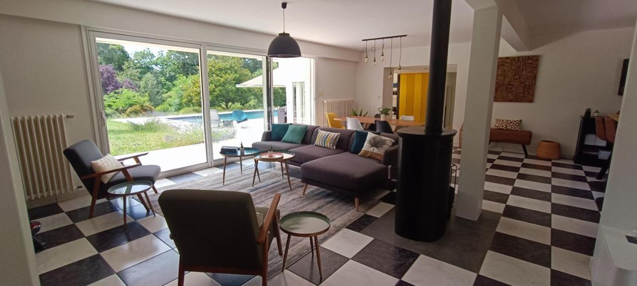 Magnifique Villa 5 Etoiles Avec Piscine Privee Parc 2 Ha La Chaize-le-Vicomte Bagian luar foto