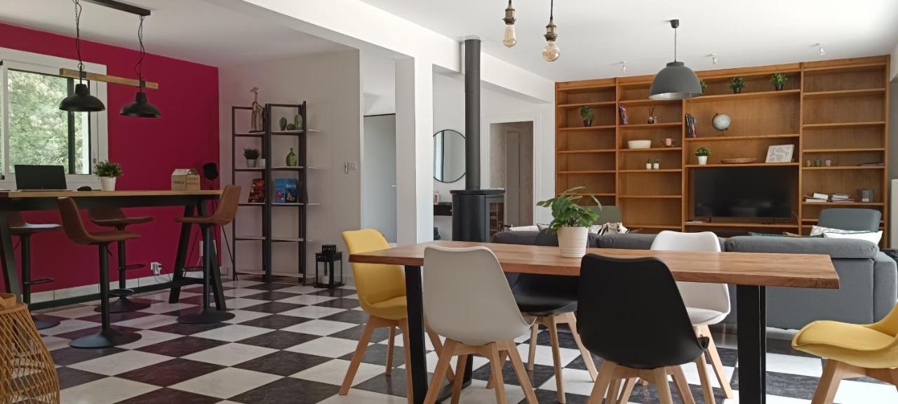 Magnifique Villa 5 Etoiles Avec Piscine Privee Parc 2 Ha La Chaize-le-Vicomte Bagian luar foto