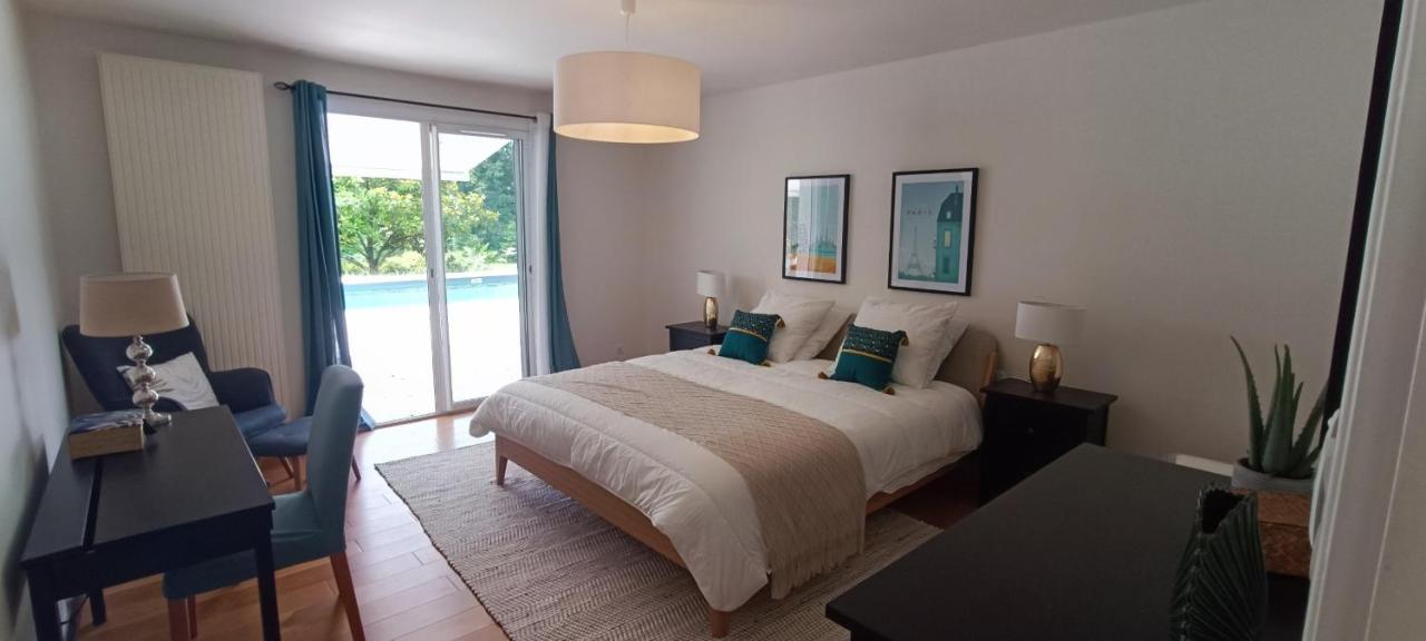 Magnifique Villa 5 Etoiles Avec Piscine Privee Parc 2 Ha La Chaize-le-Vicomte Bagian luar foto